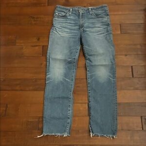 AG Isabelle high rise light Blue Jeans sz 27 reg